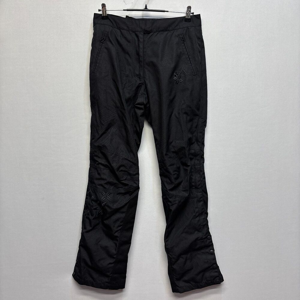 Joe Rocket Women Moto Motorcycle Biker Pants Size Small Black D119 -28